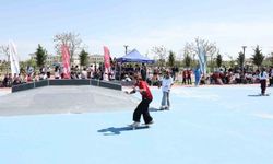 Eyyübiye'de kaykay turnuvası