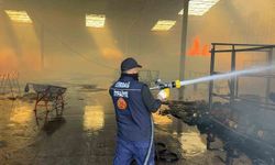 Fabrika yangını kontrol altına alındı