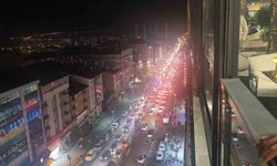 Galatasaray taraftarı Muş'ta derbi galibiyetini kutladı