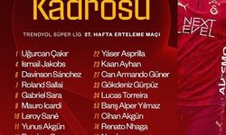Galatasaray'ın, Göztepe maçı kamp kadrosu belli oldu