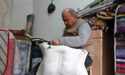 Gaziantep'te 45 yıllık semerci ustası mesleğini yaşatmaya çalışıyor