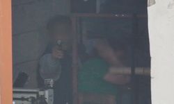 Gaziantep'teki rehine olayı adım adım dron kamerasında