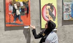 Gazze'de 64 sanatçı savaşın acı izlerini eserlerine taşıdı