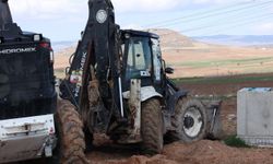 Gergeme Mahallesi'nde yol yapım çalışmaları sürüyor