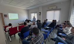 Gerze'de sağlık personeline yangın ve afet bilinci eğitimi