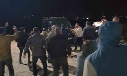 Gülistan Doku soruşturmasında Tunceli Adliyesi önünde arbede