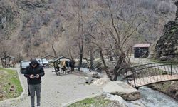 Gümüşkanat Şelalesi'ne yoğun ilgi