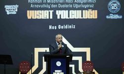 Hacı adayları, Arnavutköy'den dualarla uğurlandı