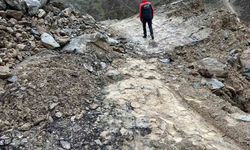 Hakkari-Van kara yolunda heyelan riski devam ediyor