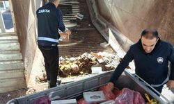 Hakkari'de tarihi geçmiş gıdalar imha edildi