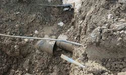 Heyelan içme suyu şebekesini vurdu