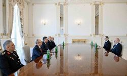 İçişleri Bakanı Çiftçi, Azerbaycan Cumhurbaşkanı Aliyev tarafından kabul edildi