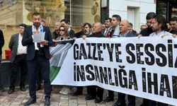 Iğdır'da cuma namazı sonrası Filistin'e destek açıklaması