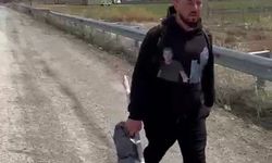 Iğdır'dan İstanbul'a yürüdü: Survivor hayali kapıdaki görevlilere takıldı