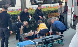 Kaldırıma çıkan araç yayayı ezdi