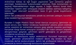 Karabük İdman Yurdu sahasında otopark tabelası krizi