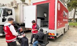 Karaisalı'da vatandaşlara mobil sosyal hizmet desteği