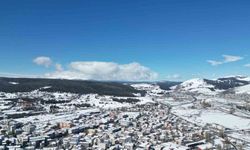 Kars ve Sarıkamış beyaza büründü: Doğu'nun masalsı kış manzarası havadan görüntülendi