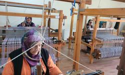 Kemaliye'nin geleneksel 'Gazenne' kumaşı yeniden hayat buluyor