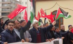 Kilis'te 'Filistin'e dünya sessiz kalmamalı' çağrısı