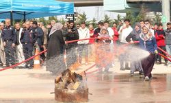 Kırsalda yangına ilk müdahale kadınlardan