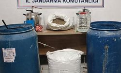 Kırşehir'de kaçak alkol üretimi yapan kişiye operasyon