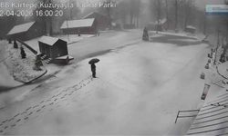 Kocaeli'de bahar ayında kar sürprizi