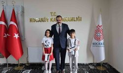 Kocaköy'de çocuklara 'temsili kaymakamlık sertifikası' verildi