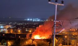 Lüleburgaz'da korkutan yangın