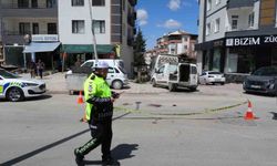 Malatya'da beton mikserinin çarptığı kadın ağır yaralandı