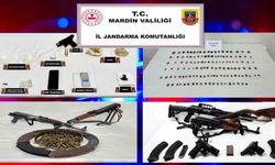 Mardin'de silah ve tarihi eser kaçakçılığı operasyonu: 6 gözaltı