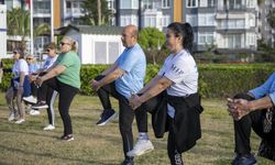 Mersin sahilinde sabah sporu buluşmaları yoğun ilgi görüyor