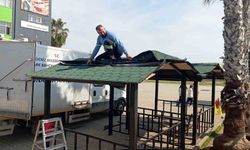 Mersin'de park ve yeşil alanlarda bakım seferberliği