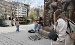 Minik ayakları ile uyduğu ritimler binlerce beğeni aldı