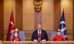 Minikler 23 Nisan'ı coşkuyla kutladı