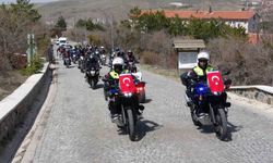 Motosiklet tutkunları Çamlık Milli Parkı'nda buluştu