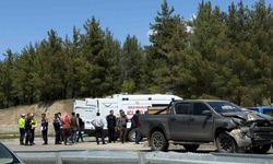 Muğla-Denizli yolunda feci kaza: 1 ölü, 1 yaralı