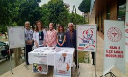 Nazilli'de vatandaşlara kalp sağlığı anlatıldı