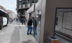 Nevşehir'de akıllı durak kazası kameralara yansıdı