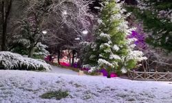 Nisan karı mest eden manzaralar oluşturdu