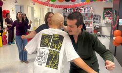 Onkoloji servisinde çocuklar ve aileleri gönüllerince eğlenip moral buldu