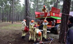 Ormancılar Antalya'da kıyasıya yarıştı