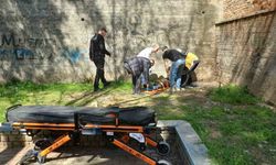 Ot toplamak istedi, 5 metreden aşağı düştü