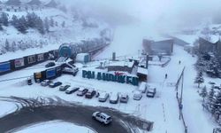 Palandöken'de kar kalınlığı 210 santimetreye ulaştı