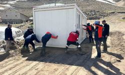 Patnos'ta deprem sonrası barınma ihtiyacı karşılandı