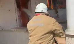 Reyhanlı'da müstakil ev alevlere teslim oldu