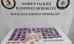 Samsun'da uyuşturucu operasyonu: 3 bin 359 adet hap ele geçirildi