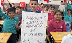 Siirt'te öğrencilerden öğretmenlere sıcak karşılama