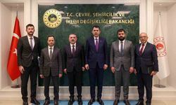 Sincan Belediye Başkanı Ercan, Bakan Kurum ile görüşme gerçekleştirdi