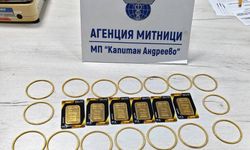 Sınır kapısında 161 bin euro'luk kaçak altın komşuya takıldı